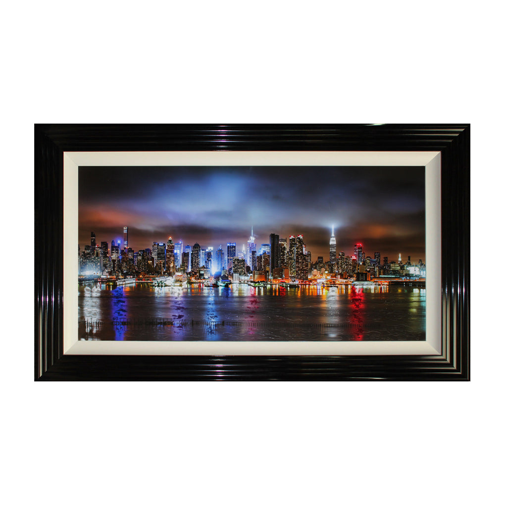 Ultra Rainbow Manhattan 73x123cm Liquid Art