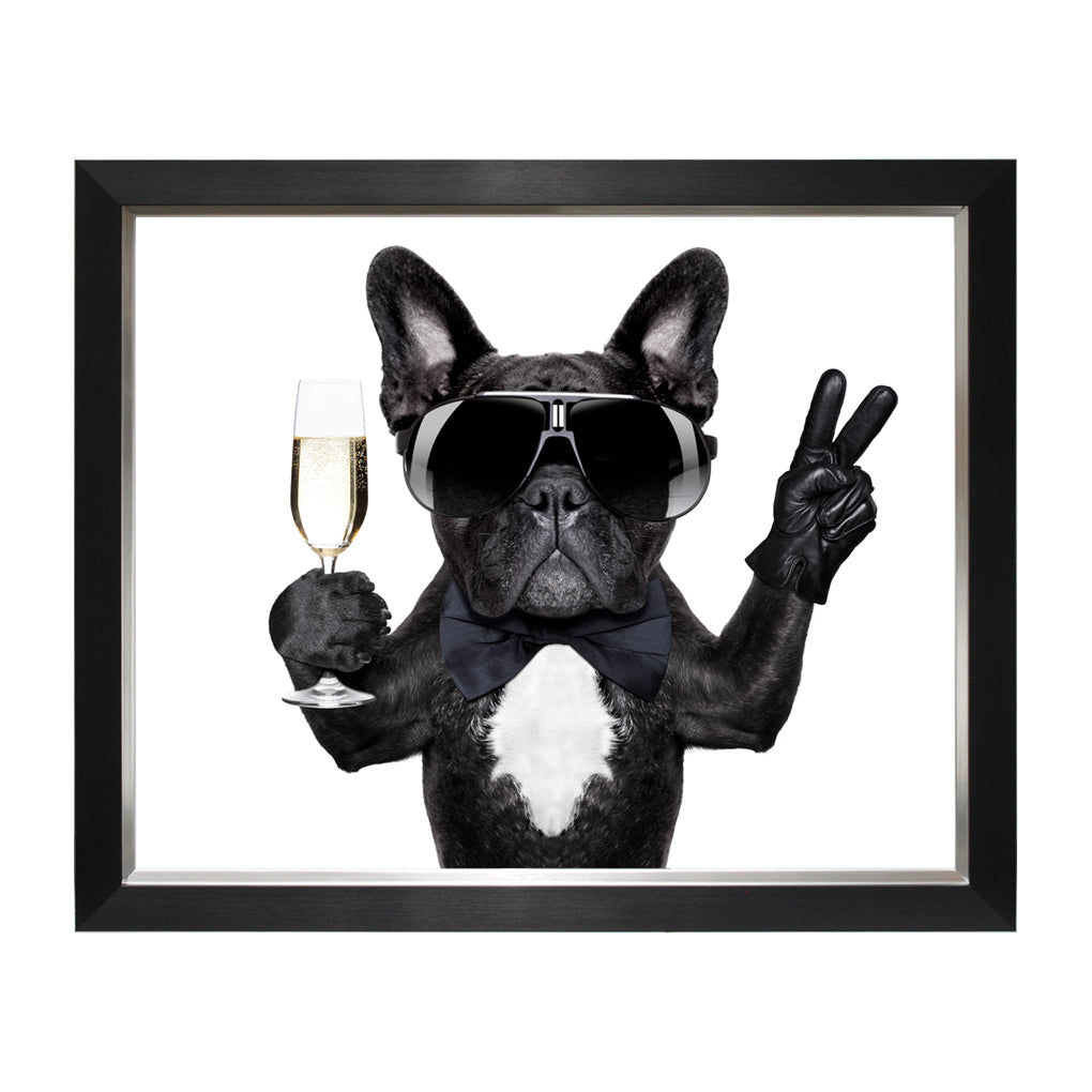 Cool Prosecco Hound 69x84cm