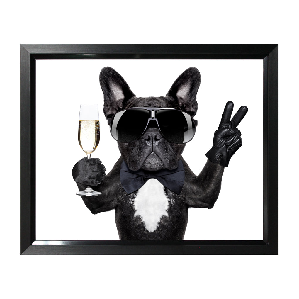 Cool Prosecco Hound 45X55cm