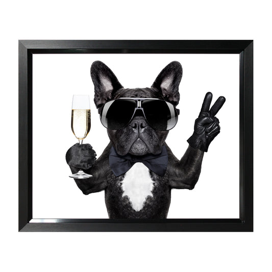 Cool Prosecco Hound 45X55cm