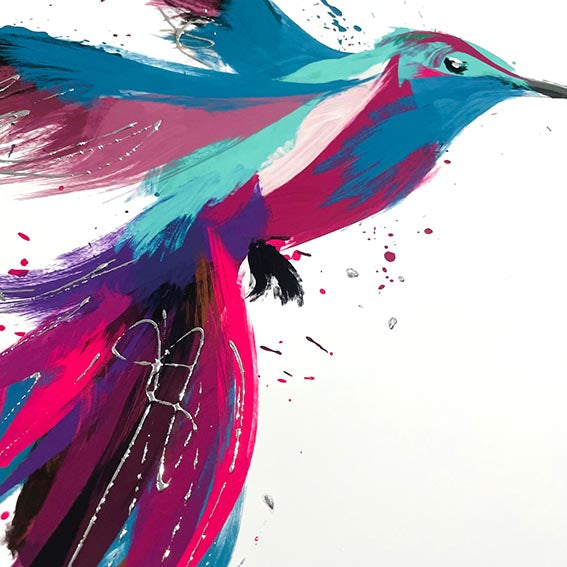 Hummingbird 2 Painting Print