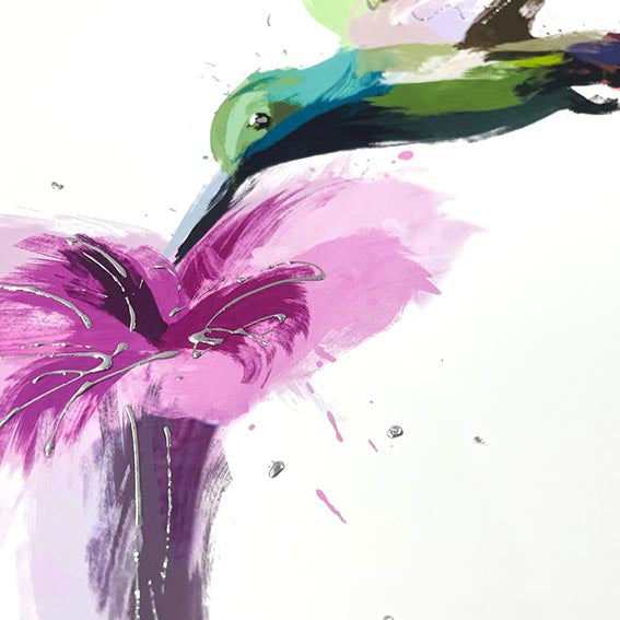 Hummingbird 1 Painting Print
