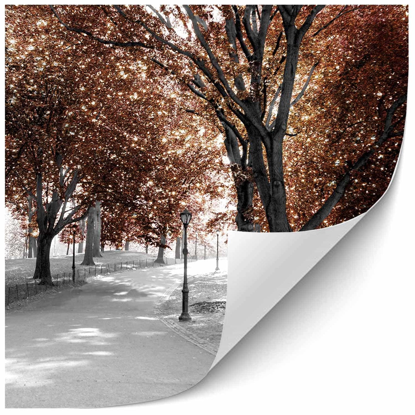 Path Bronze Painting Print