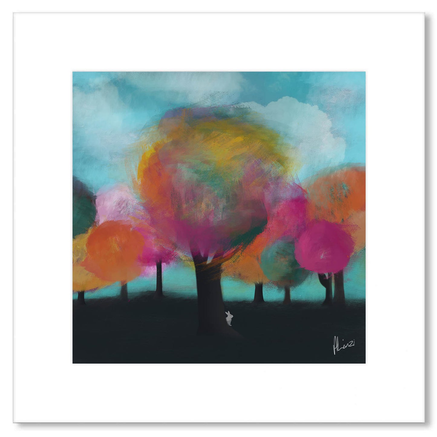 Dreamscape 2 Liquid Foil Print