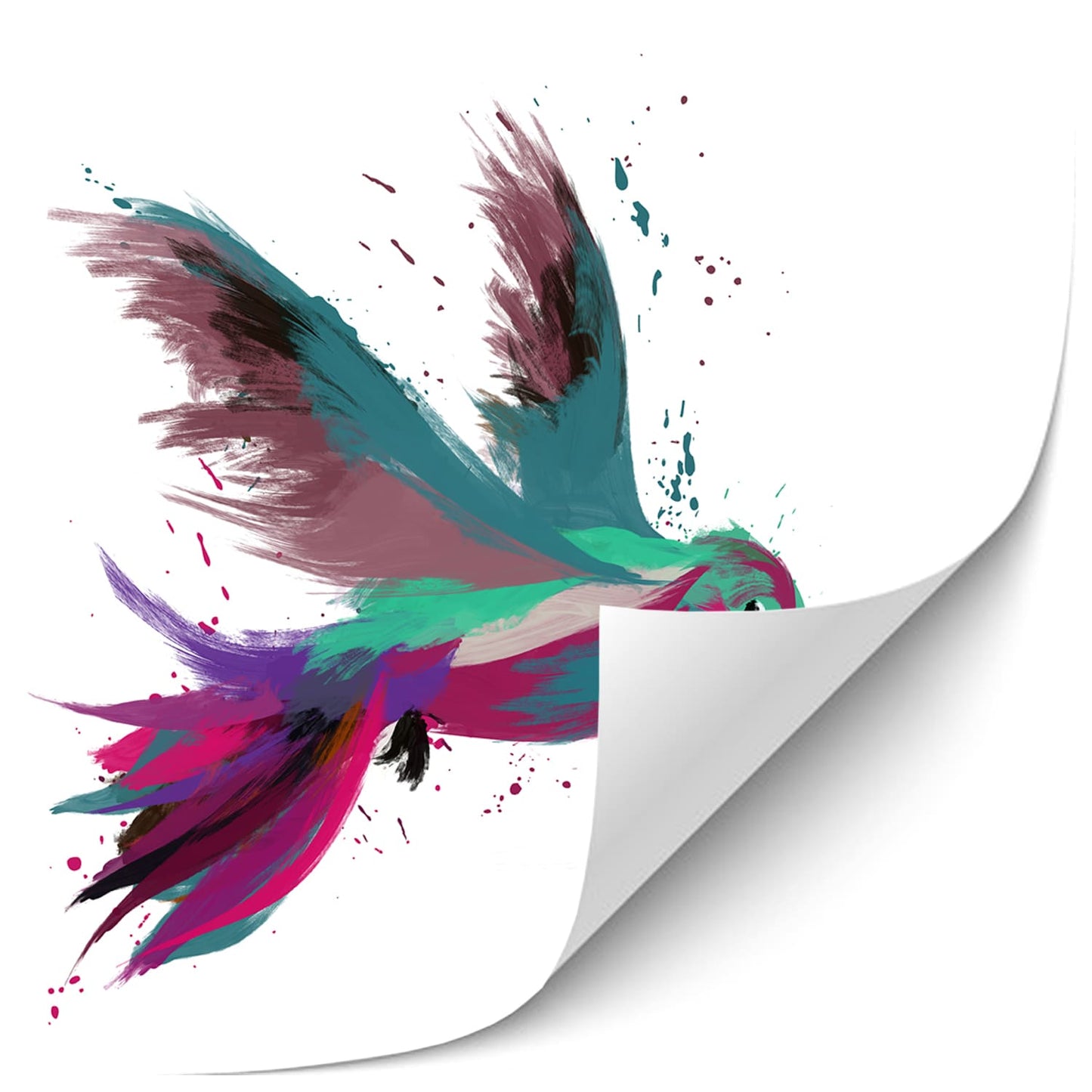 Hummingbird 2 Painting Print