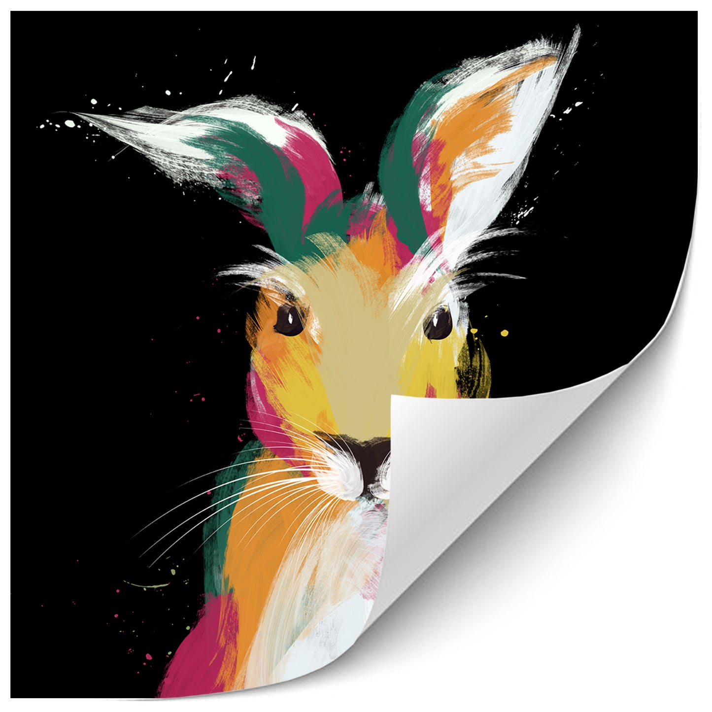 Hare 1 Painting Print