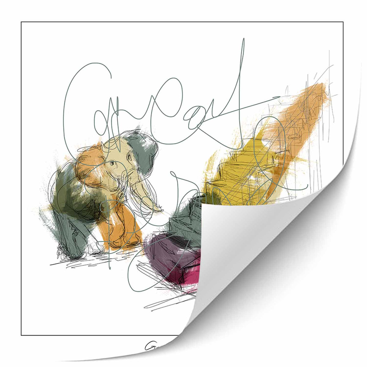 Great Beyond - Limited Edition Elephant Picture