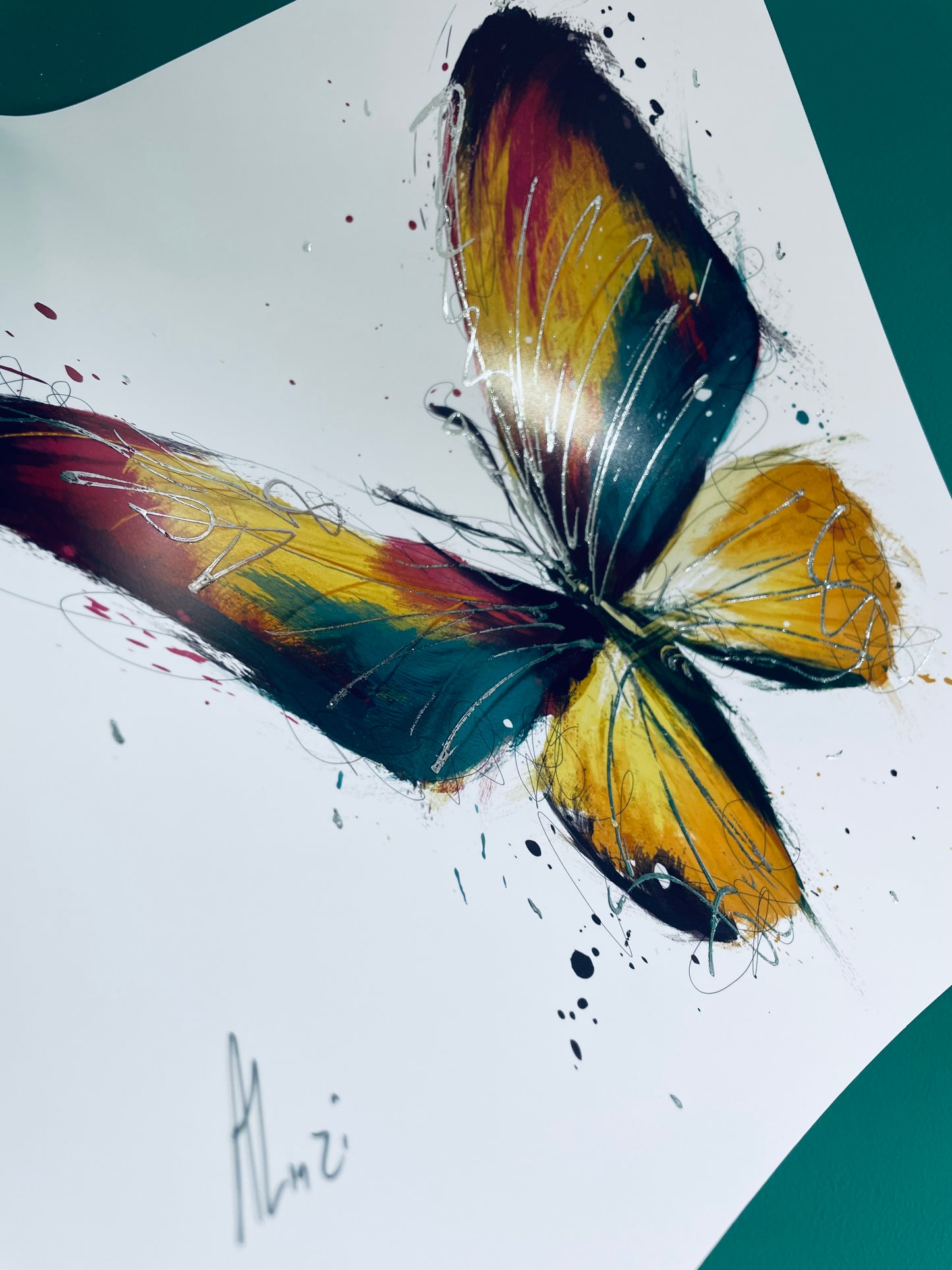 Butterfly 2 Painting Print