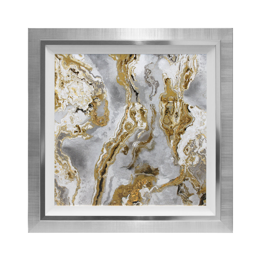 Onyx Silver 93x93cm