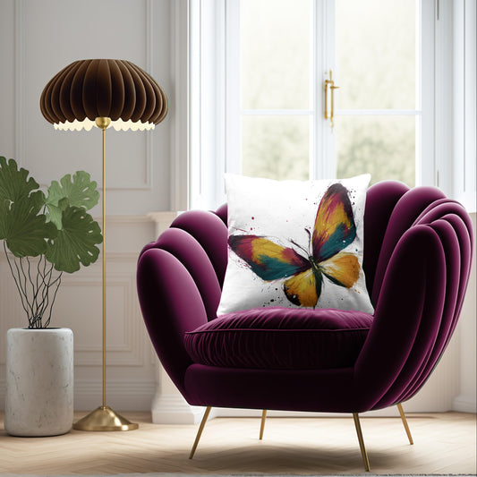 Colourful Butterfly Cushion by Aimee Linzi