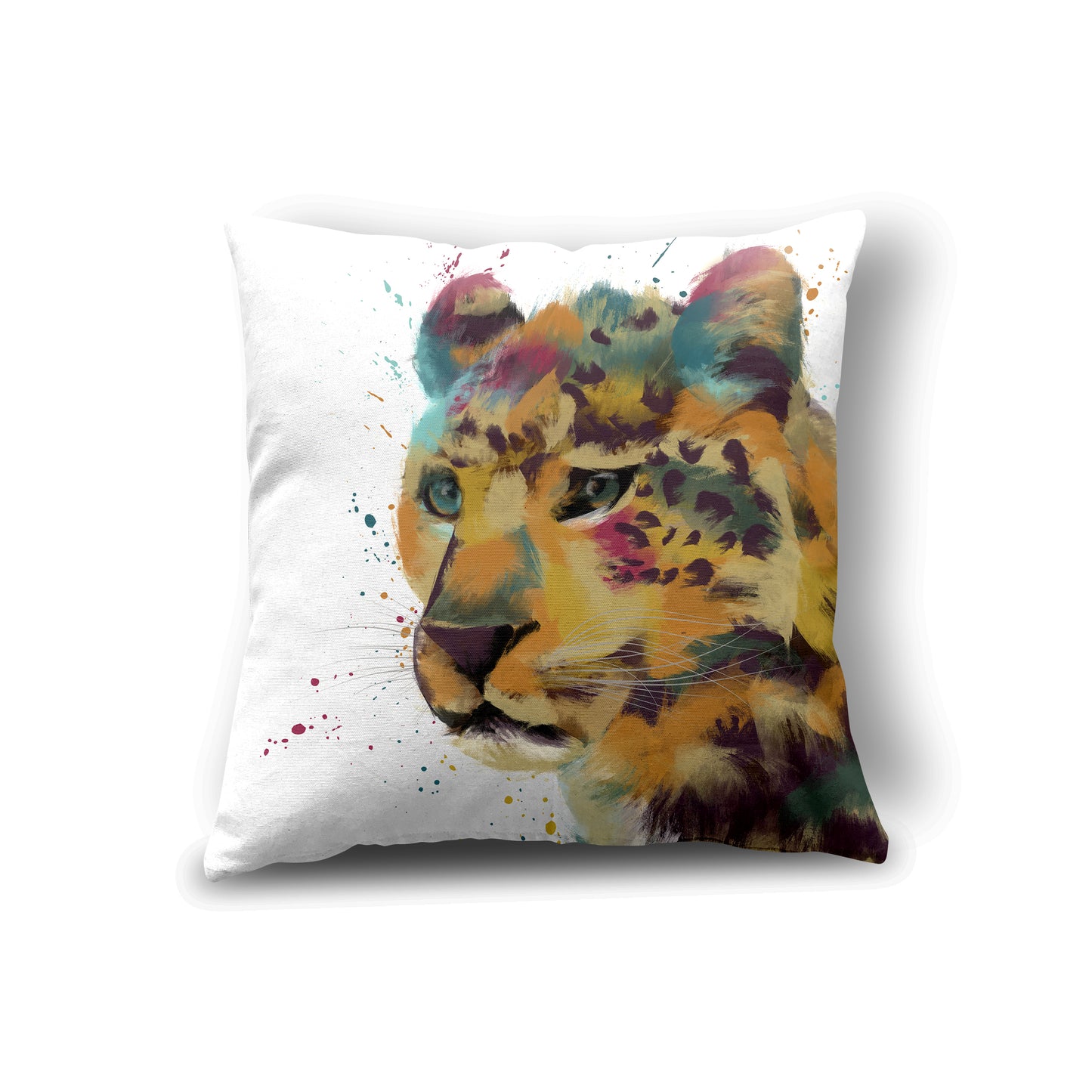 Cheetah Cushion Animal Print Design by Aimee Linzi