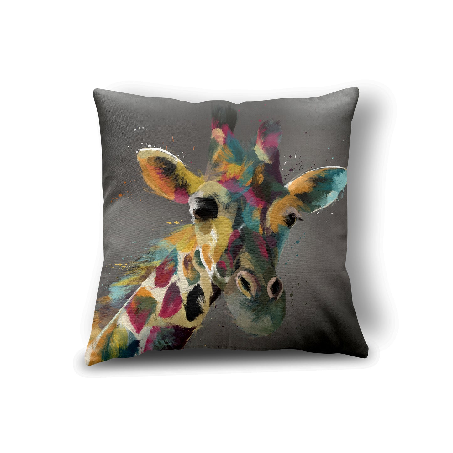 Giraffe Cushion Cover and Inner made in the UK