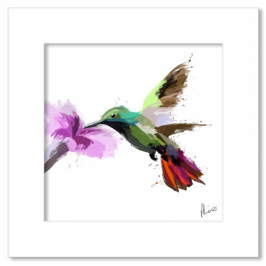 Hummingbird 1 Painting Print