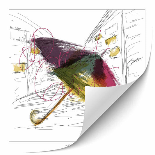Rich Girl - Limited Edition Umbrella Print
