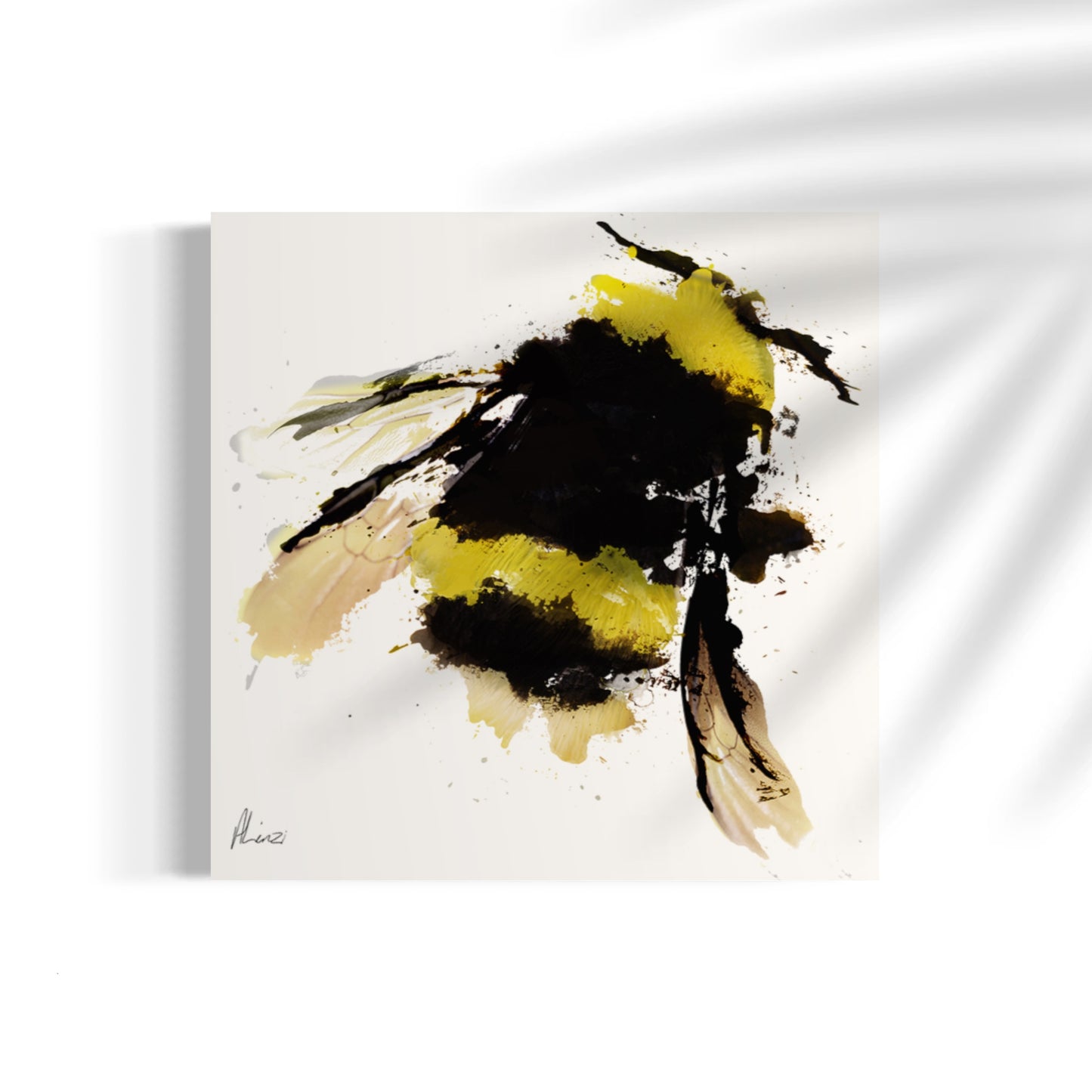 Bumblebee Picture on Canvas by Aimee Linzi