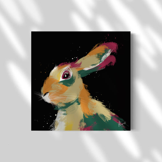 Hare 2 Painting Print on Canvas