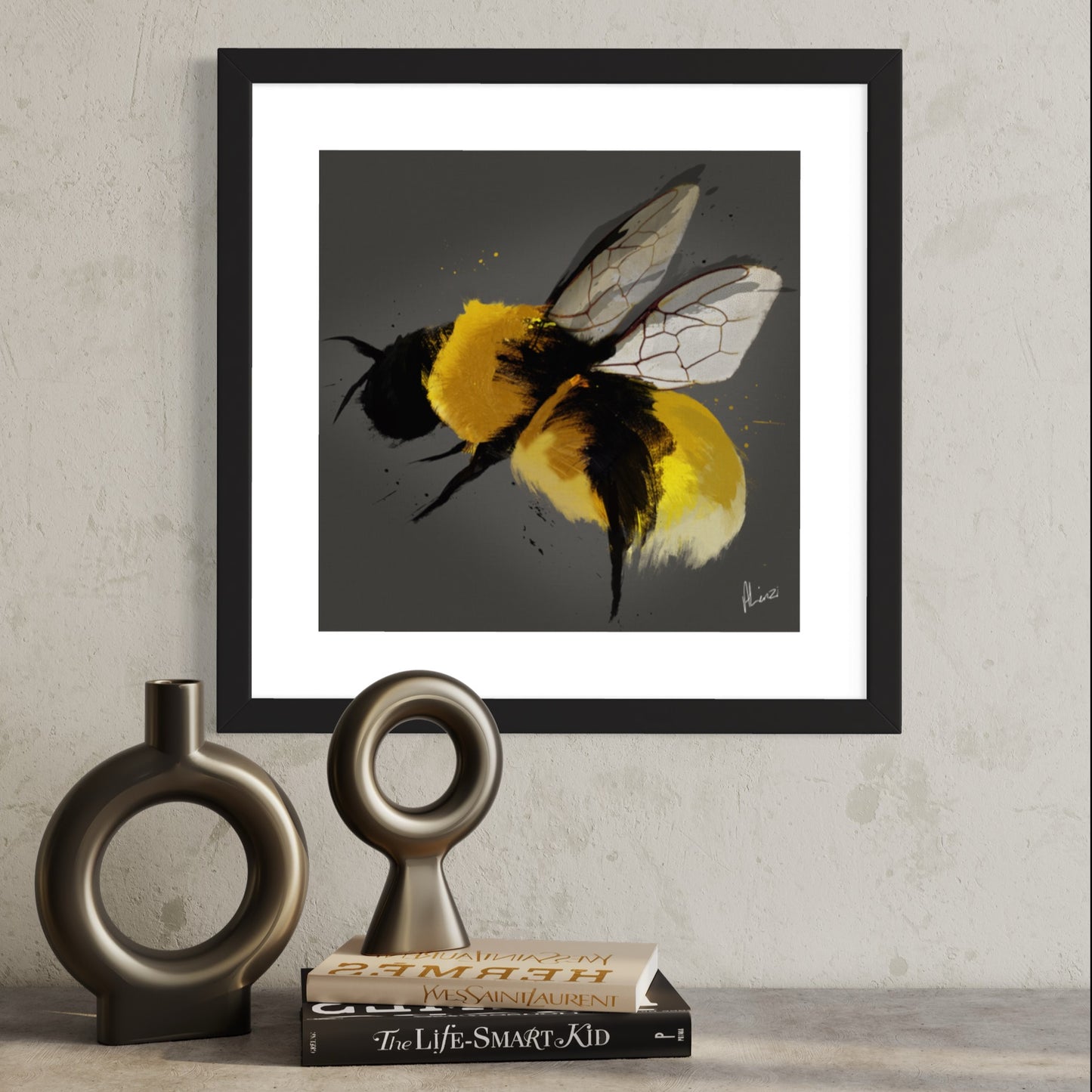 Bumblebee Picture Wall Art by Aimee Linzi